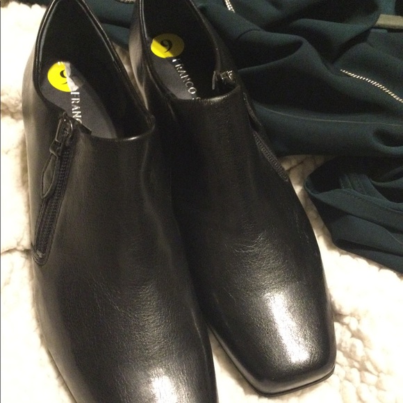 Franco Sarto Shoes - Franco Sarto square toe booties. Size 9. NWOT